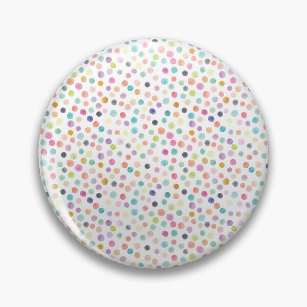 Aperçu de l'œuvre Seamless pattern of colorful watercolor polka dots créée et vendue par AlicinaM.