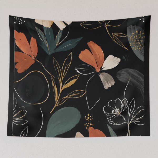 Item preview, minimal floral designed and sold by WellN.