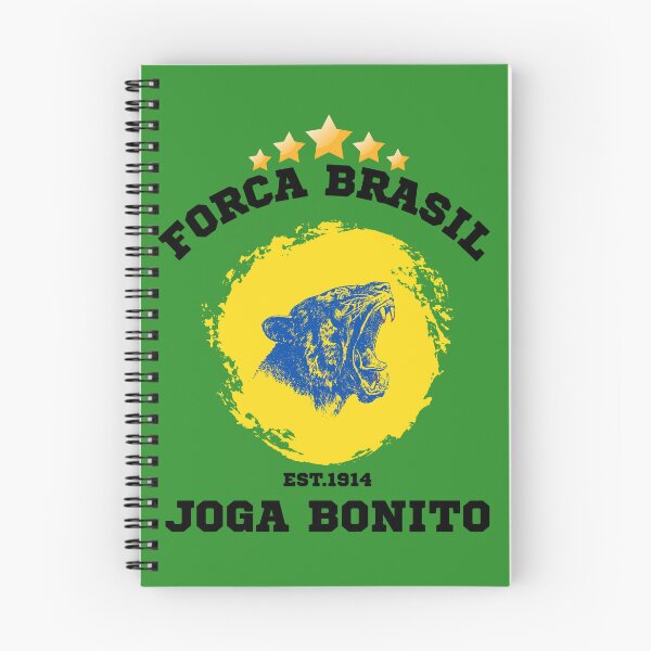 Item preview, Forca Brasil Jaguar Football Fan Graphic designed and sold by WildTrace.