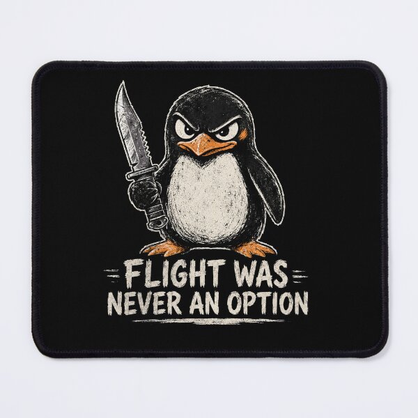 Item preview, Flight Was Never An Option Penguin  designed and sold by IdealDo.