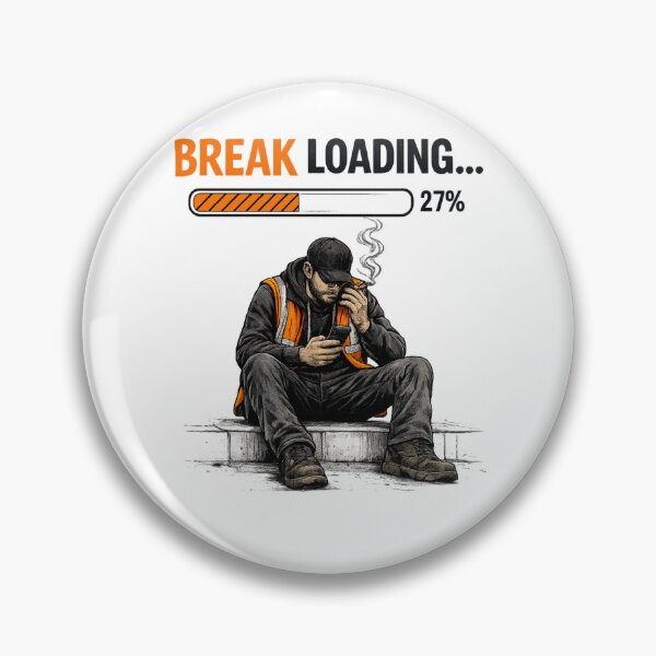 Item preview, Break Loading... 27% | Funny Warehouse Worker T-Shirt designed and sold by LukWer.