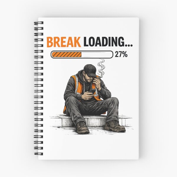 Item preview, Break Loading... 27% | Funny Warehouse Worker T-Shirt designed and sold by LukWer.