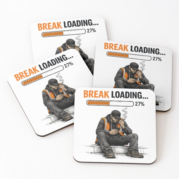 Item preview, Break Loading... 27% | Funny Warehouse Worker T-Shirt designed and sold by LukWer.