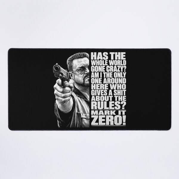 Item preview, Lebowski Walter Mark It Zero designed and sold by calypso-designs.