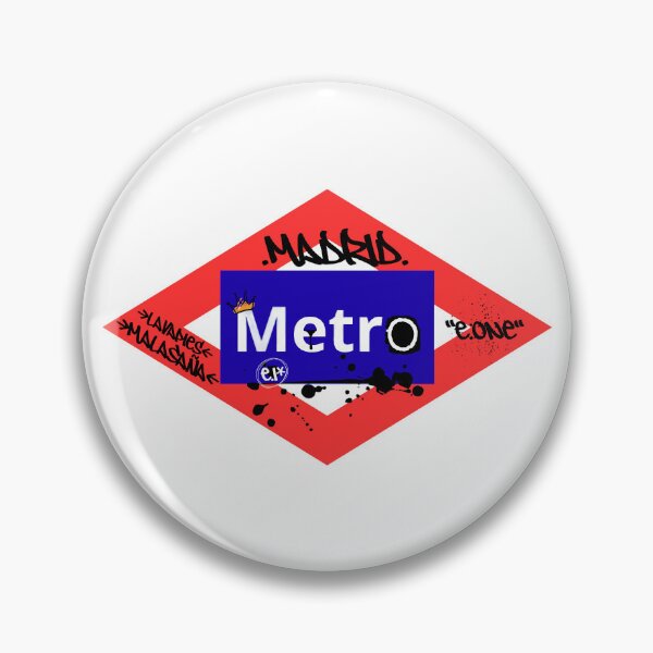 Item preview, Madrid Metro — Lavapiés Malasaña Graffiti designed and sold by ENDTOENDSTORE.