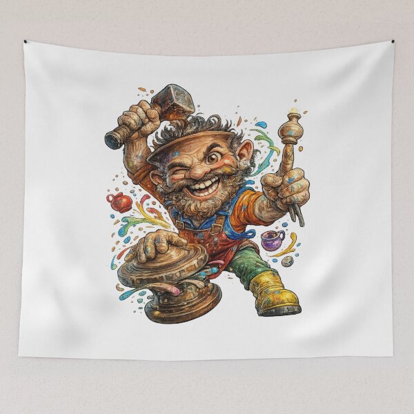 Item preview, Funny Potte designed and sold by AlexLineArt.