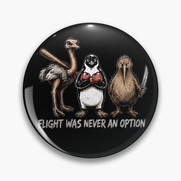 Item preview, Funny Birds Squad Vintage Flight was Never an Option  designed and sold by IdealDo.