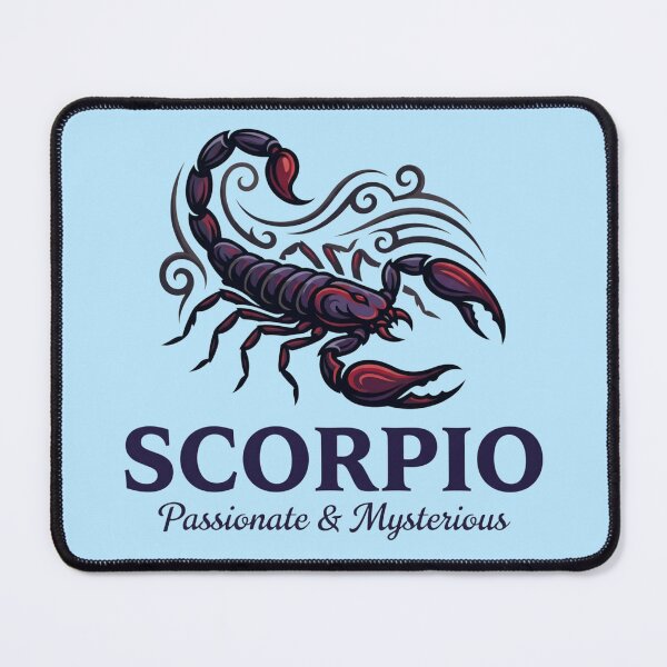 Item preview, Scorpio Daily Horoscope Zodiac Sign – Passionate & Mysterious Scorpion Astrology Artwork designed and sold by Bhaskar Digital Art.