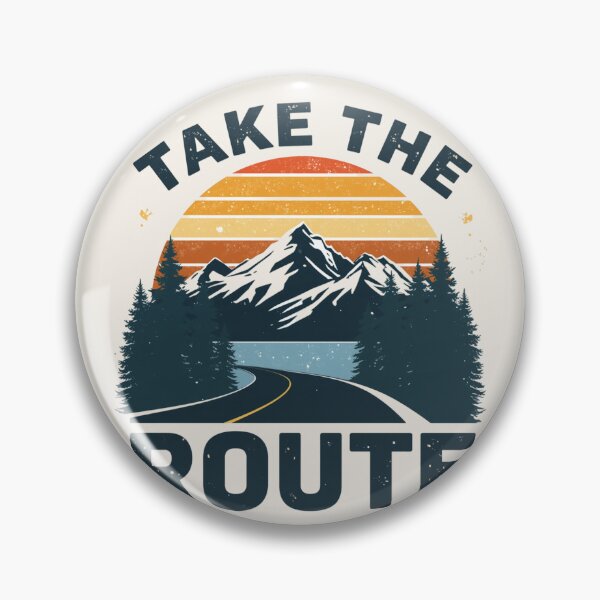 Item preview, Take the Scenic Route Vintage Camping T-Shirt | Retro Mountain Road Outdoor Adventure Graphic designed and sold by Digital_products_0111.