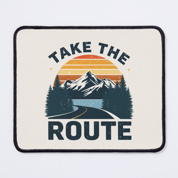 Item preview, Take the Scenic Route Vintage Camping T-Shirt | Retro Mountain Road Outdoor Adventure Graphic designed and sold by Digital_products_0111.