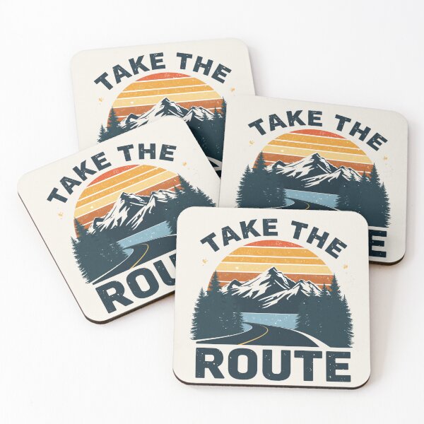 Item preview, Take the Scenic Route Vintage Camping T-Shirt | Retro Mountain Road Outdoor Adventure Graphic designed and sold by Digital_products_0111.