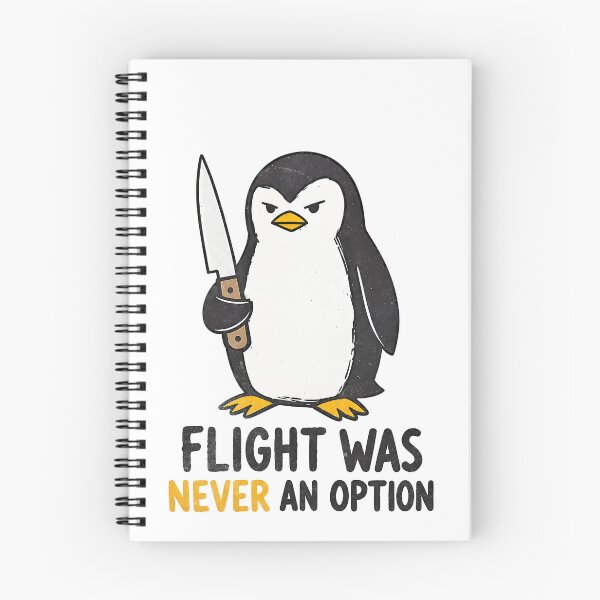 Item preview, Flight Was Never An Option Penguin  designed and sold by IdealDo.