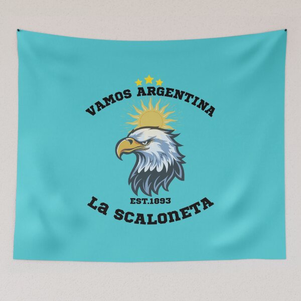 Item preview, Vamos Argentina Eagle Football Fan Graphic designed and sold by WildTrace.