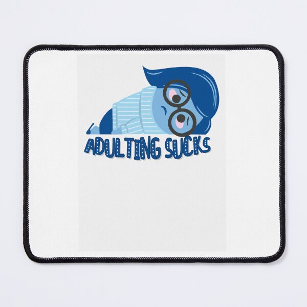 Item preview, Adulting sucks Cartoon  designed and sold by JohnyOcon02.
