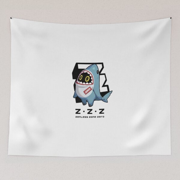 Item preview, Sharkboo from ZENLESS ZONE ZERO  designed and sold by JJNameArt.