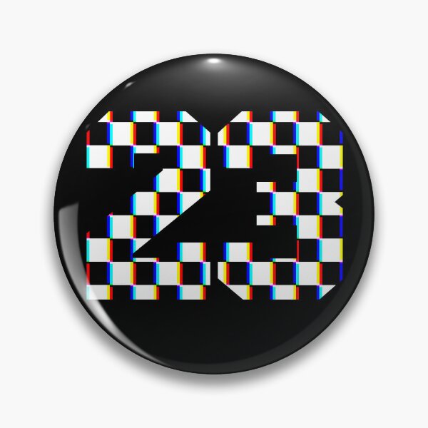 Item preview, 23 Optical Illusion Pixel Number Graphic Design designed and sold by Stotee.