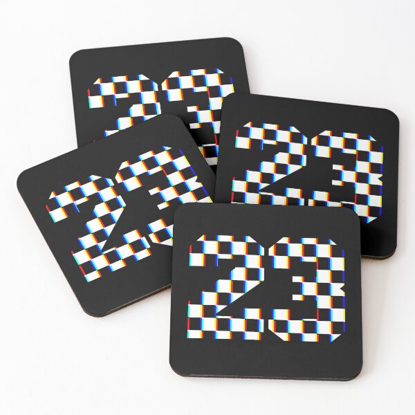 Item preview, 23 Optical Illusion Pixel Number Graphic Design designed and sold by Stotee.
