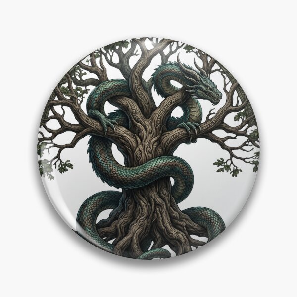 Item preview, snake,tree live, yggdrasil designed and sold by Hephaestus's Forge.