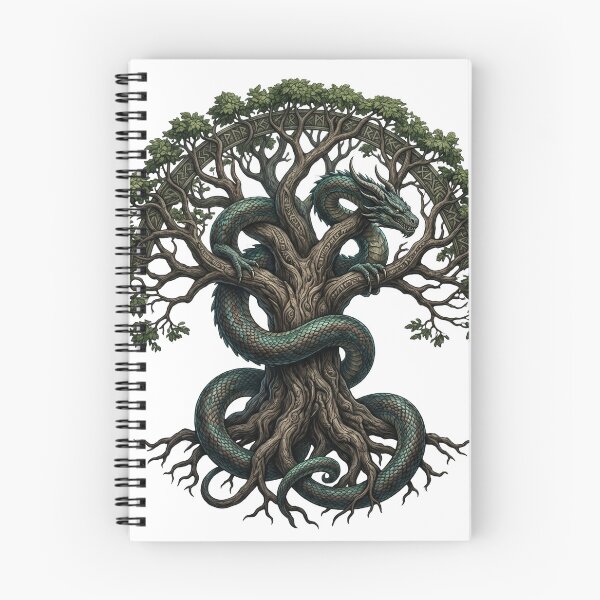 Item preview, snake,tree live, yggdrasil designed and sold by Hephaestus's Forge.
