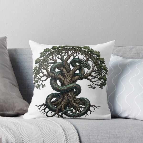 Item preview, snake,tree live, yggdrasil designed and sold by Hephaestus's Forge.