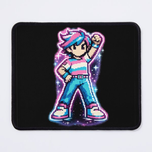 Item preview, Pixel Art Retro 80s Hero Character - Vintage Gaming designed and sold by irfanshikh.