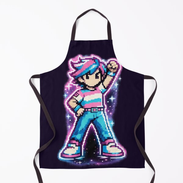 Item preview, Pixel Art Retro 80s Hero Character - Vintage Gaming designed and sold by irfanshikh.