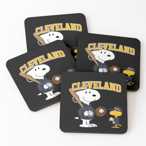 Item preview, Snoopy Woodstock Play Ball Clevelandd Baseball designed and sold by WilliamFerris.