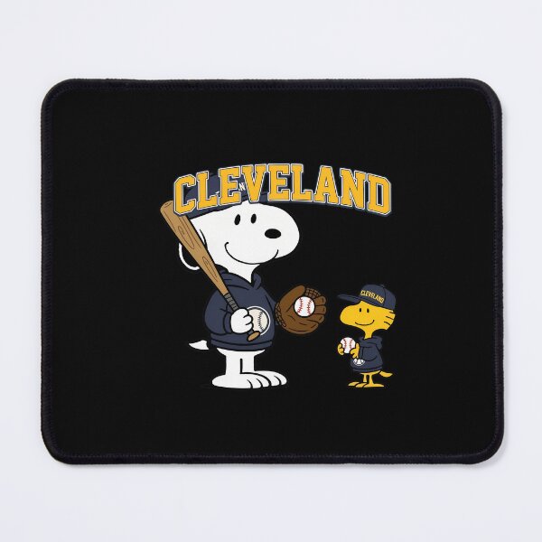 Item preview, Snoopy Woodstock Play Ball Clevelandd Baseball designed and sold by WilliamFerris.