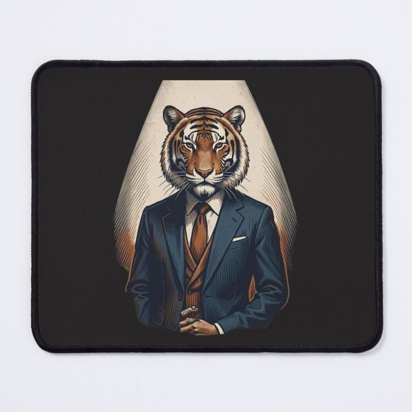 Item preview, Tiger face and male human body designed and sold by The best online style shop.