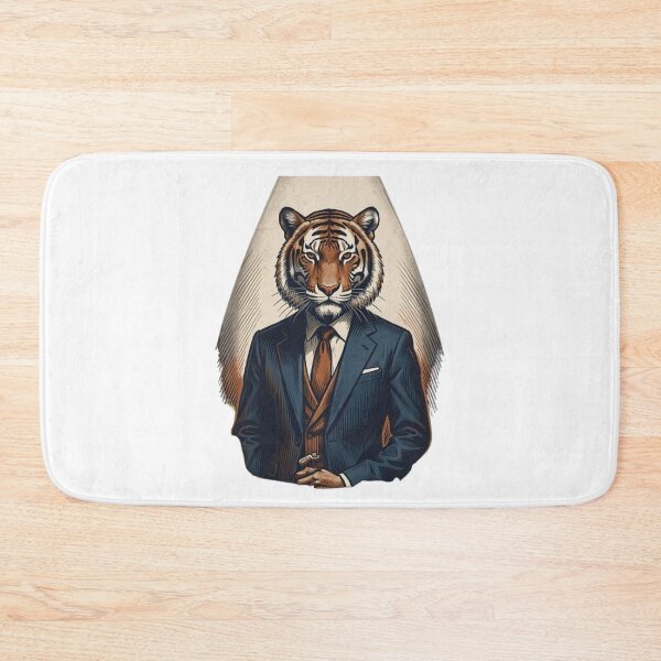 Item preview, Tiger face and male human body designed and sold by The best online style shop.