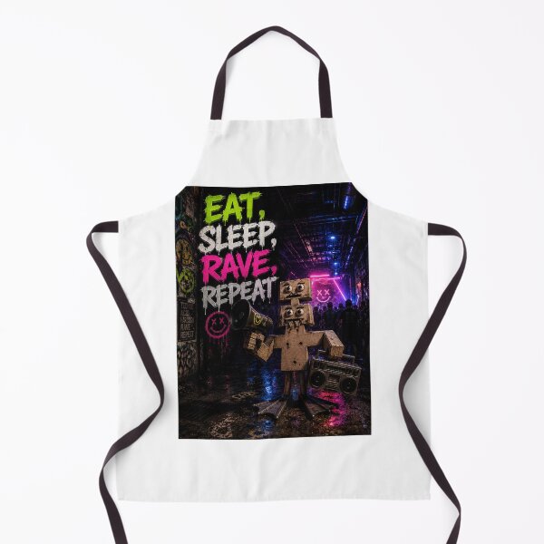 Item preview, Eat, Sleep, Rave, Repeat designed and sold by DAX4ART.