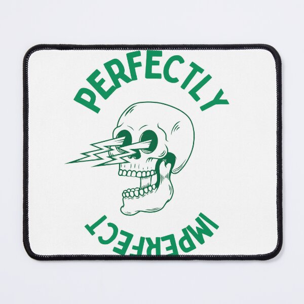 Item preview, Perfectly Imperfect Skull designed and sold by Grandtshirt | Creative Print Designs.