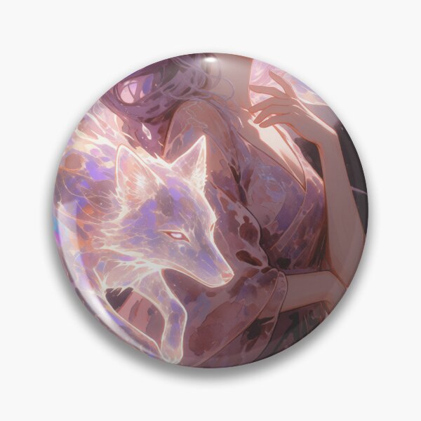 Item preview, Fox Familiar — Radiant Crystalline Spirit designed and sold by BubbleCutie.