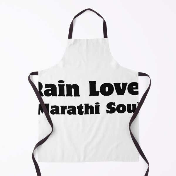 Item preview, Rain Lover Marathi Soul | Monsoon Quote | Marathi Typography T-Shirt designed and sold by Marathidesigns.