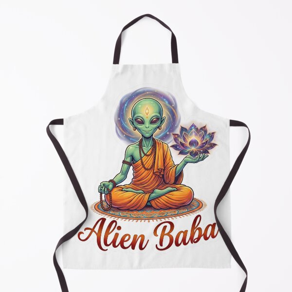 Item preview, Space Swami Alien Baba Sticker designed and sold by krazzyremo.