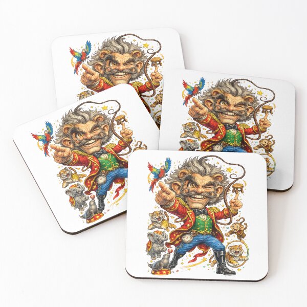 Item preview, Funny Circus Ringmaster designed and sold by AlexLineArt.