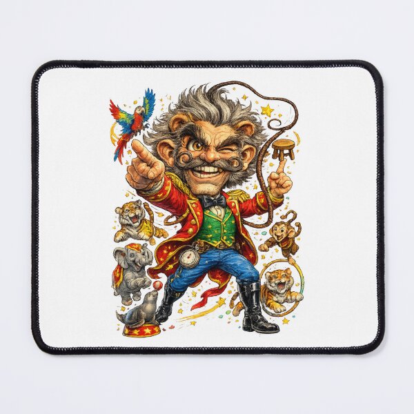 Item preview, Funny Circus Ringmaster designed and sold by AlexLineArt.