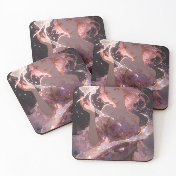 Item preview, Luna Moth Familiar — Radiant Crystalline Spirit designed and sold by BubbleCutie.