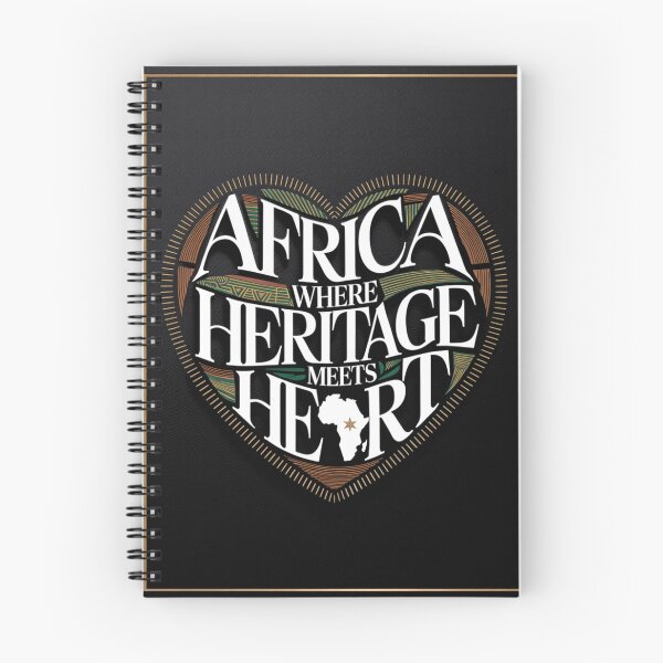 Item preview, Africa Heritage Heart – Where Roots Meet Love On designed and sold by DesigntshirtWB.