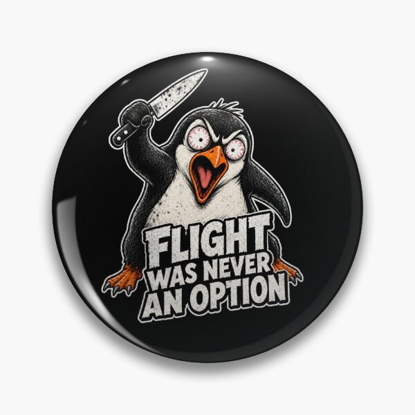 Item preview, Flight Was Never An Option Penguin  designed and sold by IdealDo.