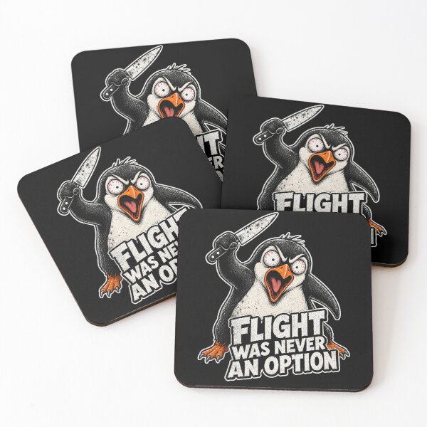 Item preview, Flight Was Never An Option Penguin  designed and sold by IdealDo.