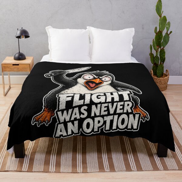 Item preview, Flight Was Never An Option Penguin  designed and sold by IdealDo.