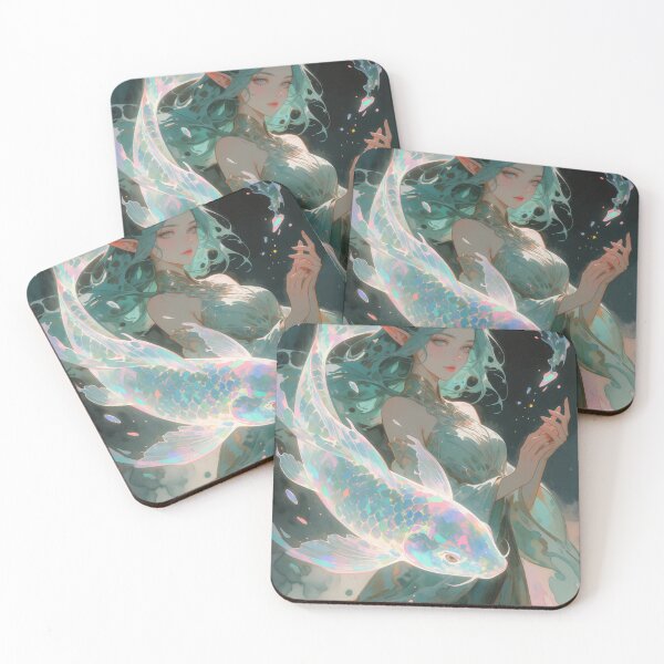 Item preview, Koi Familiar — Radiant Crystalline Spirit designed and sold by BubbleCutie.