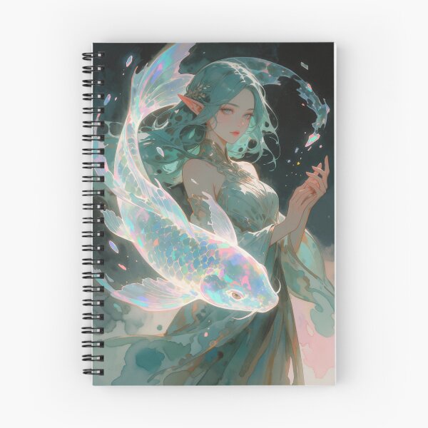 Item preview, Koi Familiar — Radiant Crystalline Spirit designed and sold by BubbleCutie.