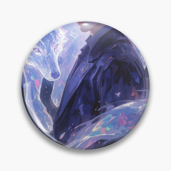 Item preview, Wolf Familiar — Radiant Crystalline Spirit designed and sold by BubbleCutie.