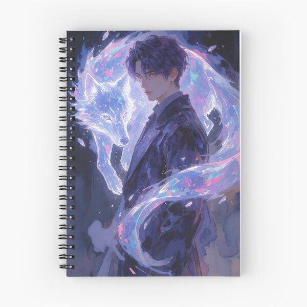 Item preview, Wolf Familiar — Radiant Crystalline Spirit designed and sold by BubbleCutie.