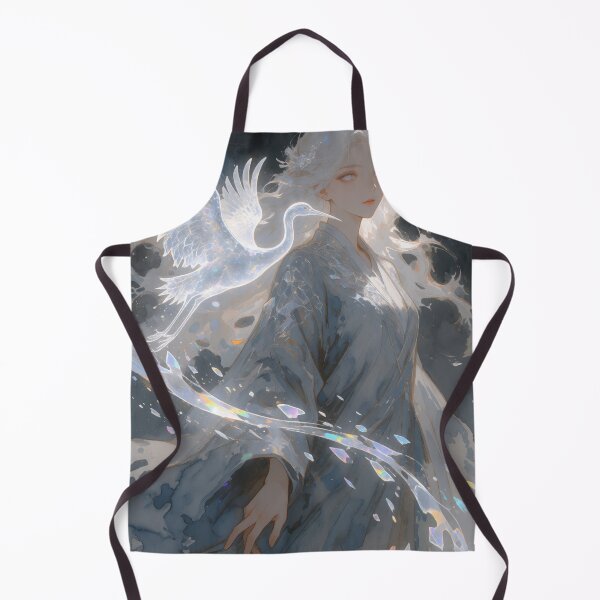 Item preview, Crane Familiar - Radiant Crystalline Spirit Art designed and sold by BubbleCutie.
