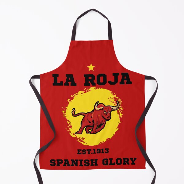 Item preview, La Roja Spanish Bull Football Fan Graphic designed and sold by WildTrace.