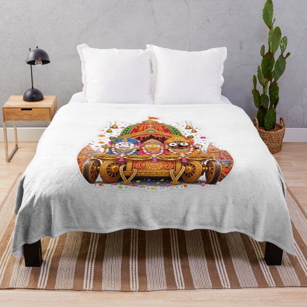 Item preview, Jagannath Rath Yatra Festival Sticker | Lord Jagannath Chariot | Hindu Festival Die-Cut Vinyl Sticker designed and sold by BhaktiVerse.