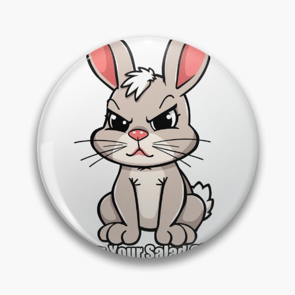 Item preview, Rabbit - Judging Your Salad Choices - Funny Rabbit Gift designed and sold by pawdrops.